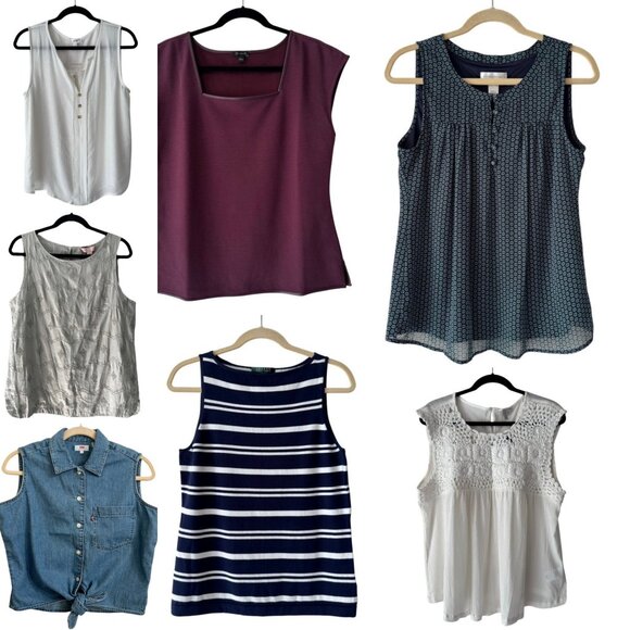 🆕 Lot of 7 Tank Tops - Picture 1 of 16